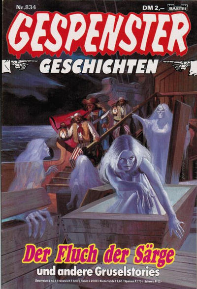 Cover for Gespenster Geschichten (Bastei Verlag, 1974 series) #834