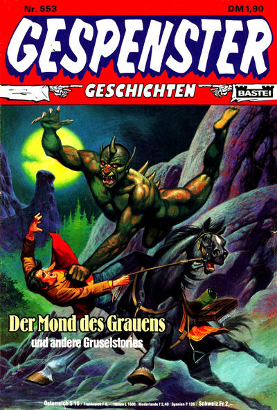 Cover for Gespenster Geschichten (Bastei Verlag, 1974 series) #553