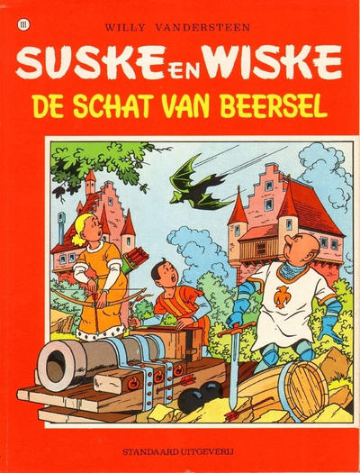 Cover for Suske en Wiske (Standaard Uitgeverij, 1967 series) #111 - De schat van Beersel