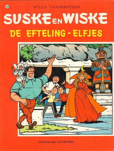 Cover for Suske en Wiske (Standaard Uitgeverij, 1967 series) #168 - De Efteling-elfjes