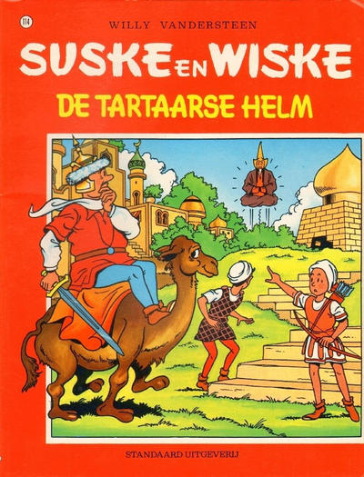 Cover for Suske en Wiske (Standaard Uitgeverij, 1967 series) #114 - De Tartaarse helm [Herdruk 1975]