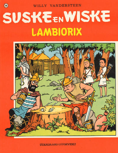 Cover for Suske en Wiske (Standaard Uitgeverij, 1967 series) #144 - Lambiorix