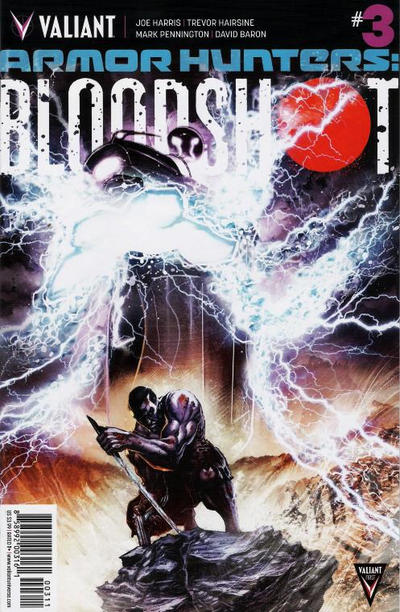 Cover for Armor Hunters: Bloodshot (Valiant Entertainment, 2014 series) #3 [Cover A - Philip Tan]