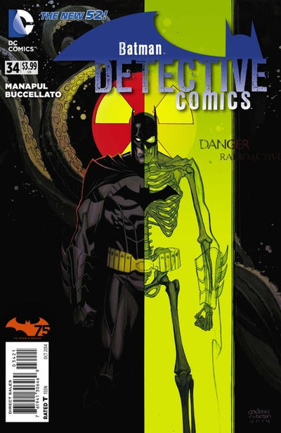 Cover for Detective Comics (DC, 2011 series) #34 [Andrew Robinson Cover]
