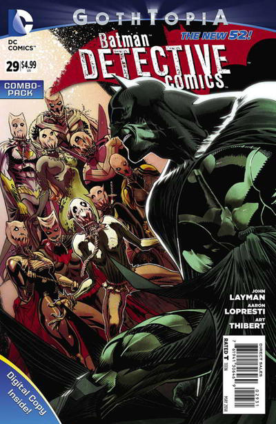 Cover for Detective Comics (DC, 2011 series) #29 [Combo-Pack]