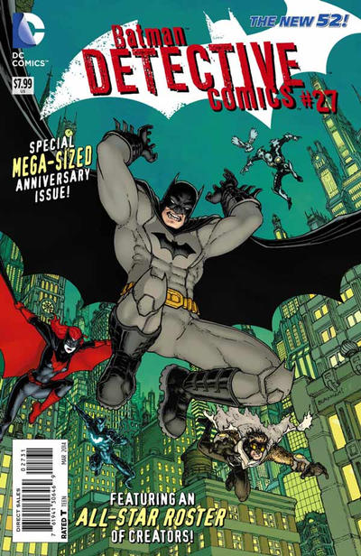 Cover for Detective Comics (DC, 2011 series) #27 [Chris Burnham Cover]
