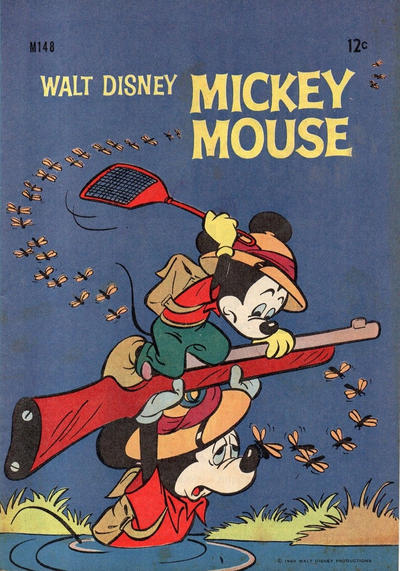 Cover for Walt Disney's Mickey Mouse (W. G. Publications; Wogan Publications, 1956 series) #148