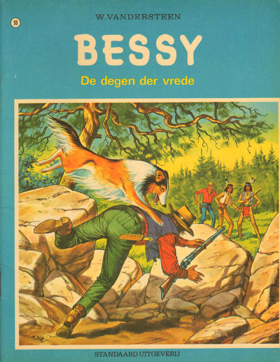 Cover for Bessy (Standaard Uitgeverij, 1954 series) #98 - De degen der vrede
