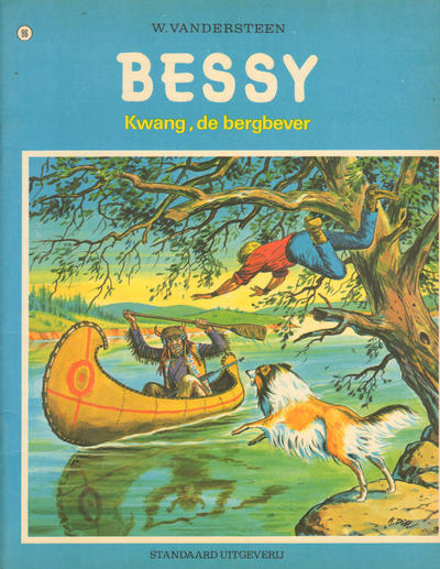 Cover for Bessy (Standaard Uitgeverij, 1954 series) #96 - Kwang, de bergbever