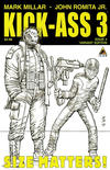 Cover Thumbnail for Kick-Ass 3 (2013 series) #5 [John Romita Jr. Black & White Variant]