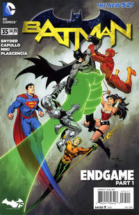 Cover for Batman (DC, 2011 series) #35
