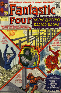 Cover Thumbnail for Fantastic Four (Marvel, 1961 series) #17 [British]