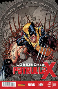 Cover Thumbnail for Lobezno y La Patrulla-X (Panini España, 2012 series) #22