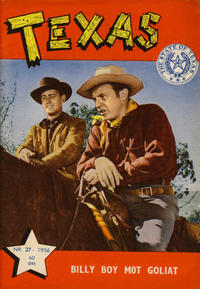 Cover Thumbnail for Texas (Serieforlaget / Se-Bladene / Stabenfeldt, 1953 series) #27/1956