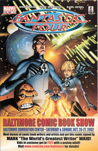 Cover Thumbnail for Fantastic Four (Marvel, 1998 series) #60 (489) [2002 Baltimore Comic-Con Variant]
