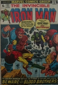 Cover for Iron Man (Marvel, 1968 series) #55 [British]