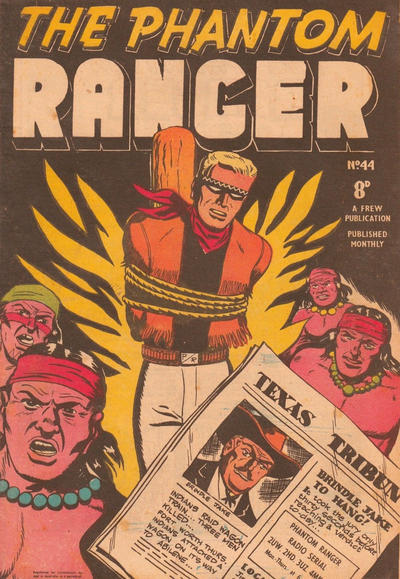 Cover for The Phantom Ranger (Frew Publications, 1948 series) #44