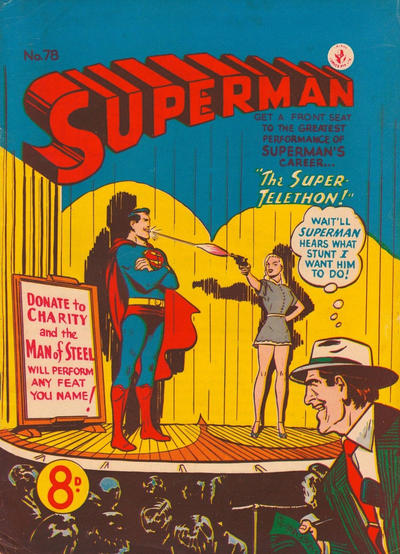 Cover for Superman (K. G. Murray, 1947 series) #78