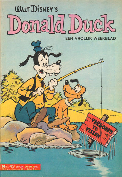 Cover for Donald Duck (Geïllustreerde Pers, 1952 series) #43/1967