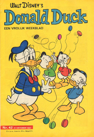 Cover for Donald Duck (Geïllustreerde Pers, 1952 series) #42/1967