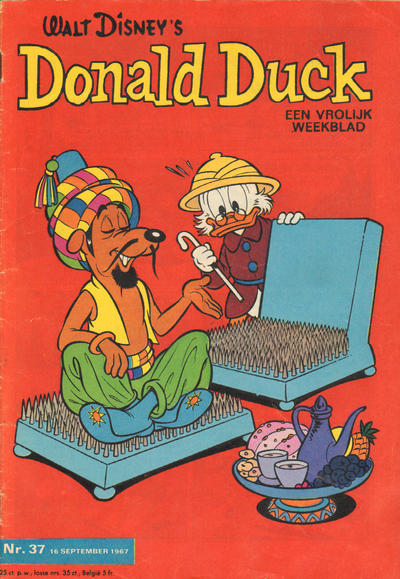 Cover for Donald Duck (Geïllustreerde Pers, 1952 series) #37/1967