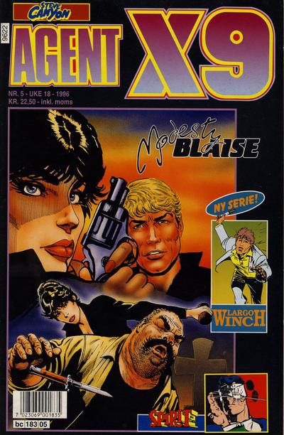 Cover for Agent X9 (Semic, 1976 series) #5/1996