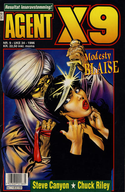 Cover for Agent X9 (Semic, 1976 series) #9/1996