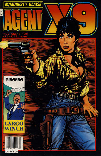 Cover for Agent X9 (Semic, 1976 series) #5/1997