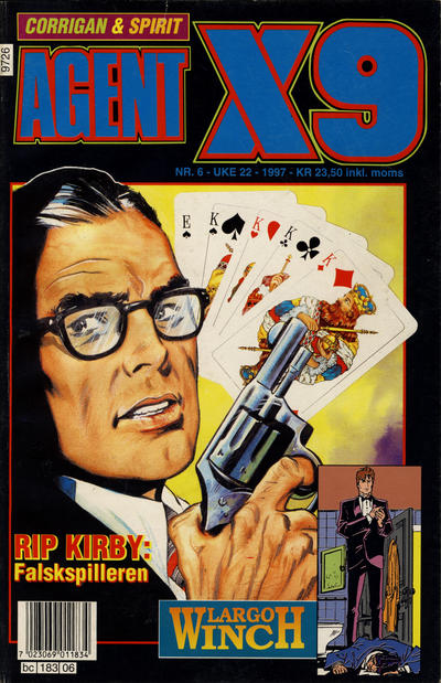 Cover for Agent X9 (Semic, 1976 series) #6/1997