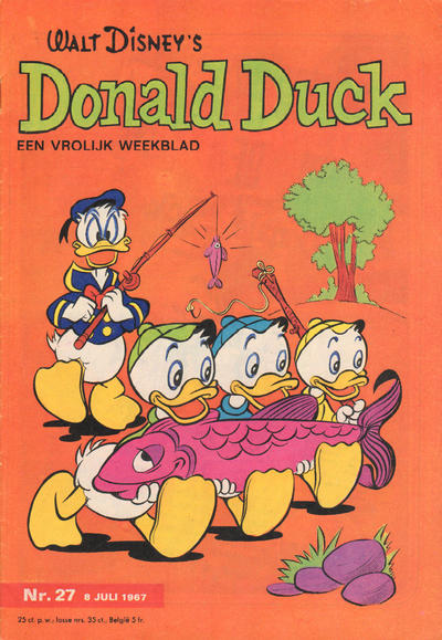 Cover for Donald Duck (Geïllustreerde Pers, 1952 series) #27/1967
