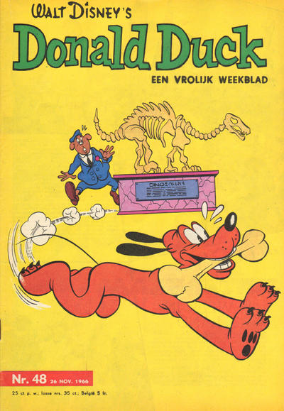 Cover for Donald Duck (Geïllustreerde Pers, 1952 series) #48/1966