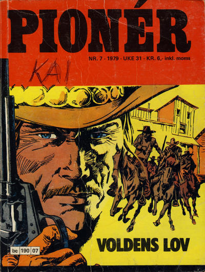 Cover for Pioner (Semic, 1977 series) #7/1979