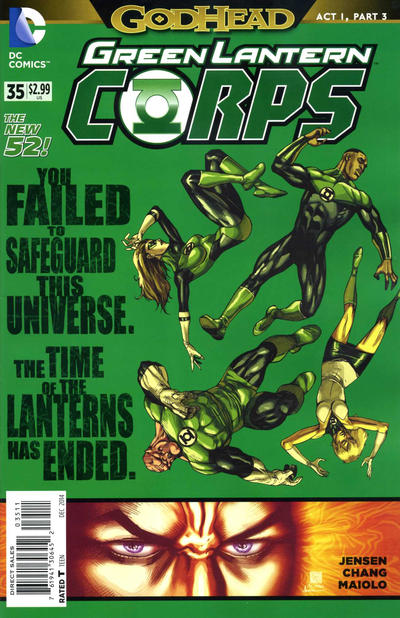 Cover for Green Lantern Corps (DC, 2011 series) #35 [Direct Sales]