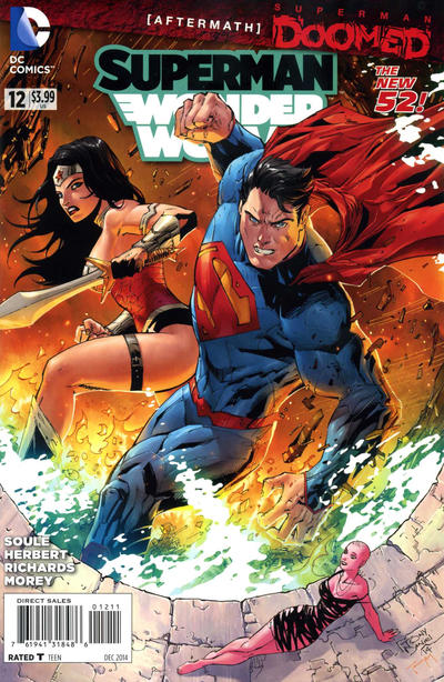 Cover for Superman / Wonder Woman (DC, 2013 series) #12