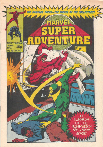 Cover for Marvel Super Adventure (Marvel UK, 1981 series) #14