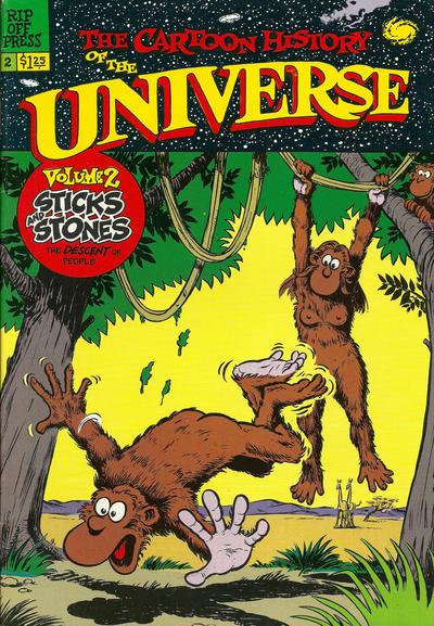 Cover for The Cartoon History of the Universe (Rip Off Press, 1978 series) #2 [2nd Print]