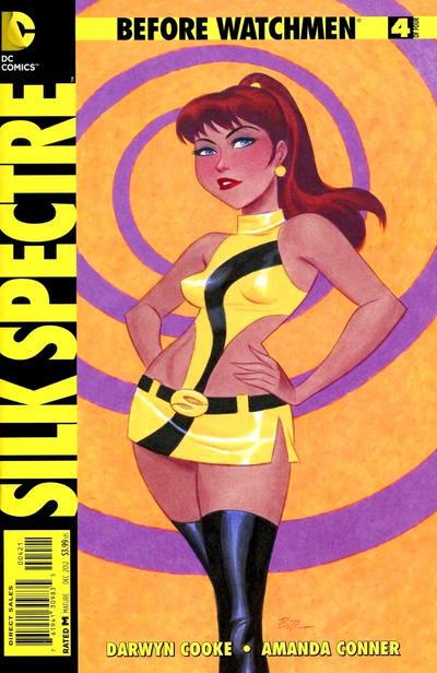 Cover for Before Watchmen: Silk Spectre (DC, 2012 series) #4 [Bruce Timm Cover]