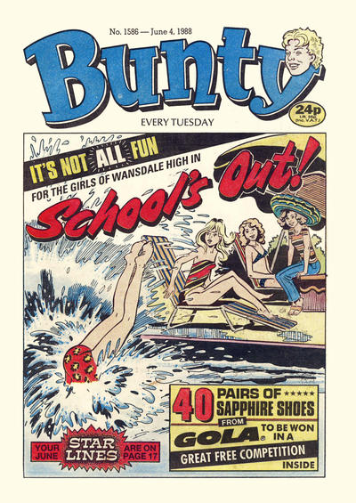 Cover for Bunty (D.C. Thomson, 1958 series) #1586