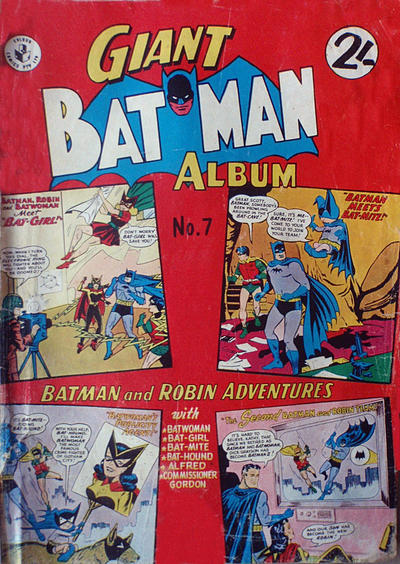 Cover for Giant Batman Album (K. G. Murray, 1962 series) #7