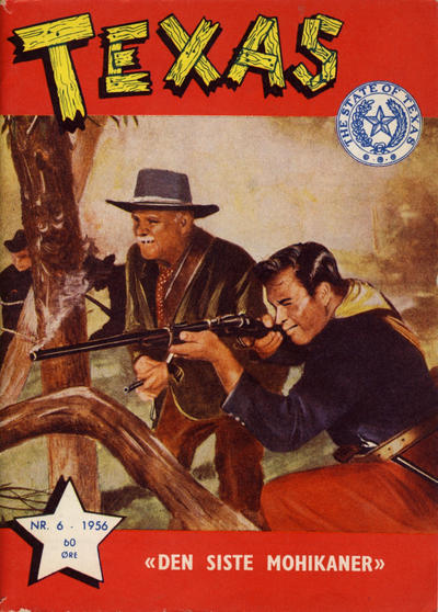 Cover for Texas (Serieforlaget / Se-Bladene / Stabenfeldt, 1953 series) #6/1956