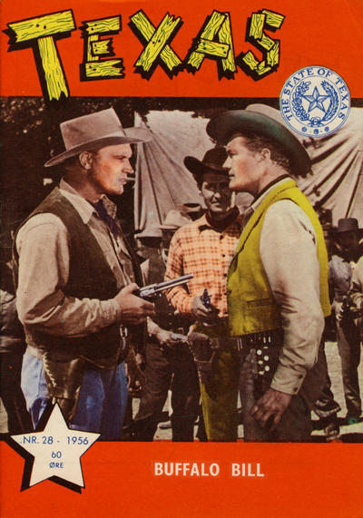 Cover for Texas (Serieforlaget / Se-Bladene / Stabenfeldt, 1953 series) #28/1956