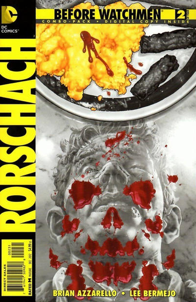 Cover for Before Watchmen: Rorschach (DC, 2012 series) #2 [Combo-Pack]