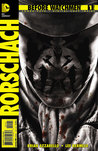 Cover for Before Watchmen: Rorschach (DC, 2012 series) #1 [Combo-Pack]