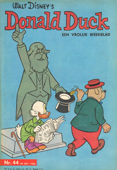 Cover for Donald Duck (Geïllustreerde Pers, 1952 series) #44/1966