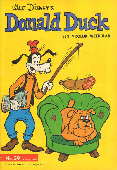 Cover for Donald Duck (Geïllustreerde Pers, 1952 series) #39/1966