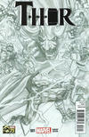 Cover Thumbnail for Thor (2014 series) #1 [Alex Ross 75th Anniversary Sketch Variant]