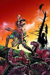 Cover for Turok: Dinosaur Hunter (Dynamite Entertainment, 2014 series) #1 [High-End "Virgin Art" Limited Edition Cover Art by Bart Sears]