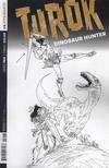 Cover for Turok: Dinosaur Hunter (Dynamite Entertainment, 2014 series) #5 [Black & White Retailer Incentive Cover Art by Bart Sears]