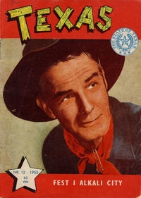 Cover Thumbnail for Texas (Serieforlaget / Se-Bladene / Stabenfeldt, 1953 series) #12/1955
