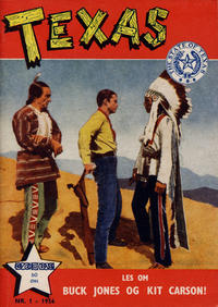Cover Thumbnail for Texas (Serieforlaget / Se-Bladene / Stabenfeldt, 1953 series) #1/1956